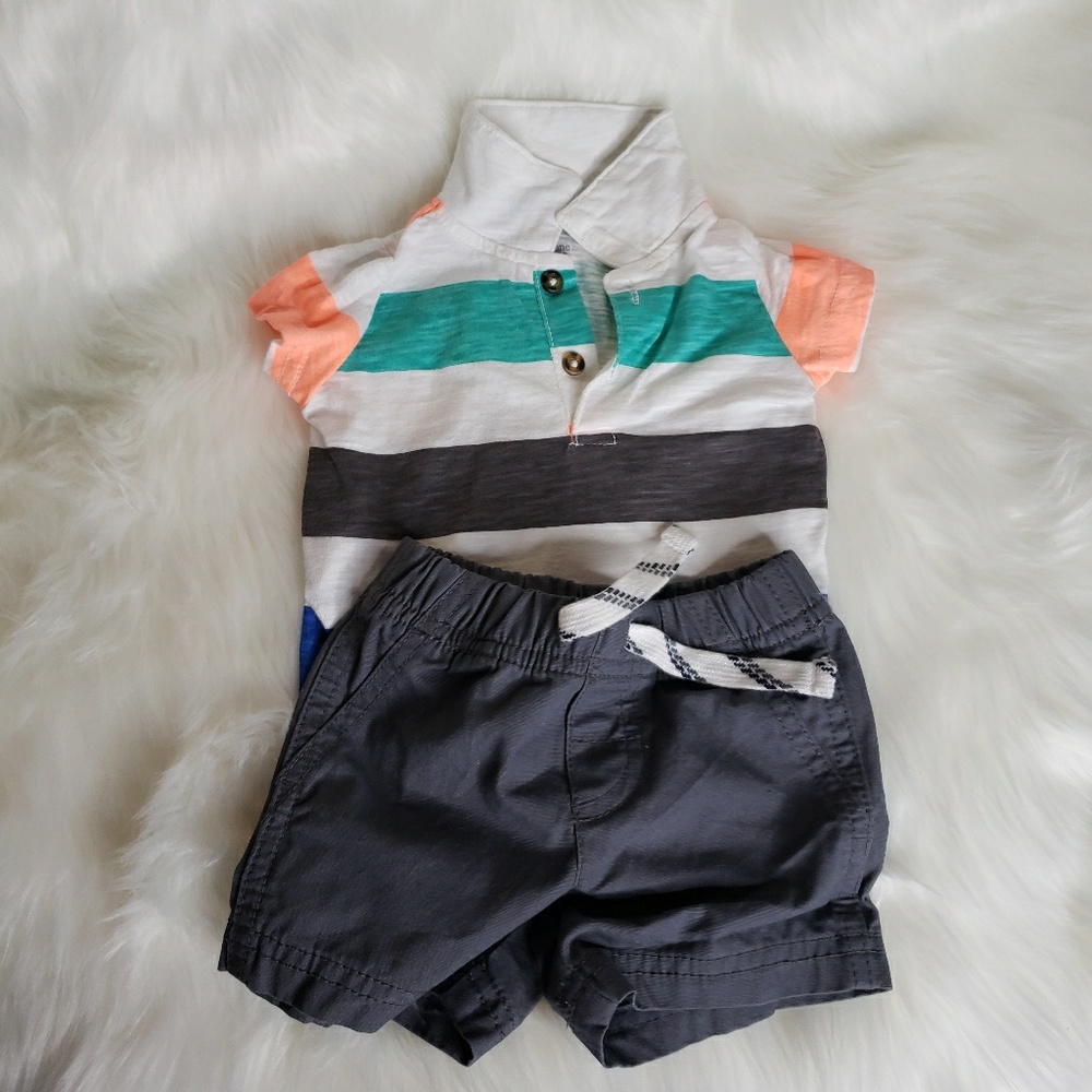 Carter's 2 piece Short outfits